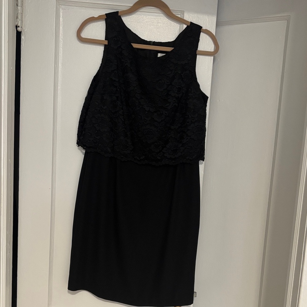 Hugo Buscati Black Lace Dress
